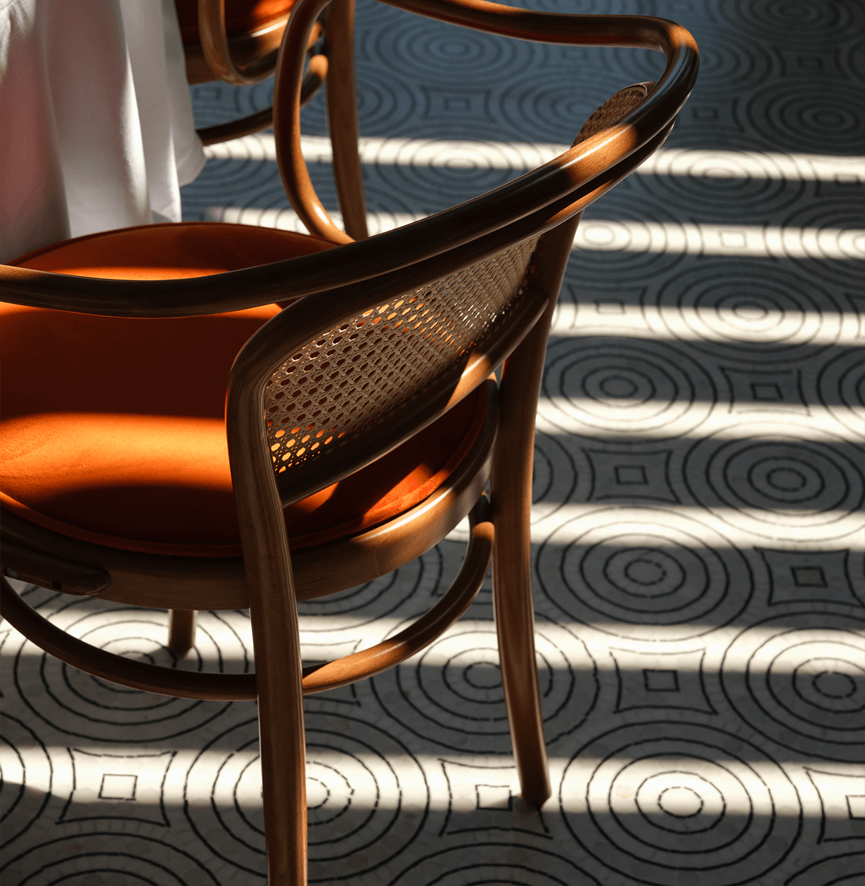 architecture chaise restaurant rogina villa genesis